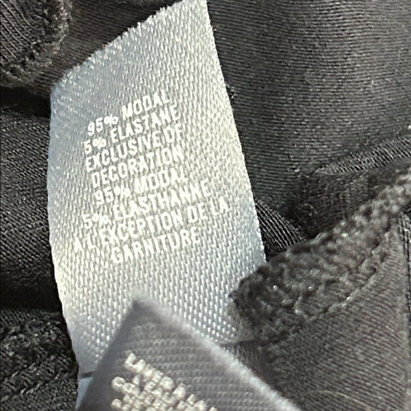 Medium aerie real soft black pajama stretchy modal shorts - Picture 4 of 4